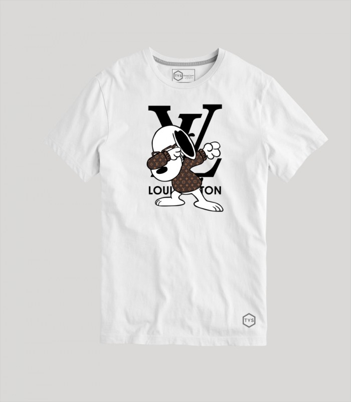 Camiseta TYS Fake Loui Vuitton Snoopy Dab Dance
