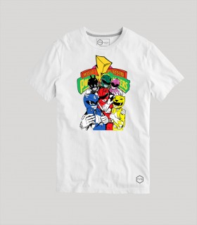 Camiseta TYS Unisex Power Rangers Superhéroes