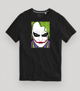 Camiseta original Cara Joker Caballero Oscuro TYS 2