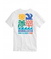Camiseta Survenir Mediterraneo Blanco