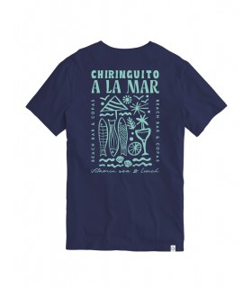 Camiseta Survenir Chiringuito Azul Marino