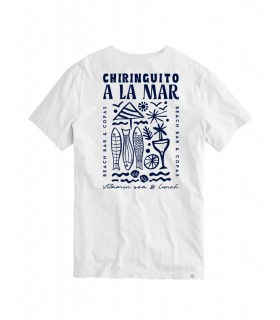 Camiseta Survenir Chiringuito Blanco