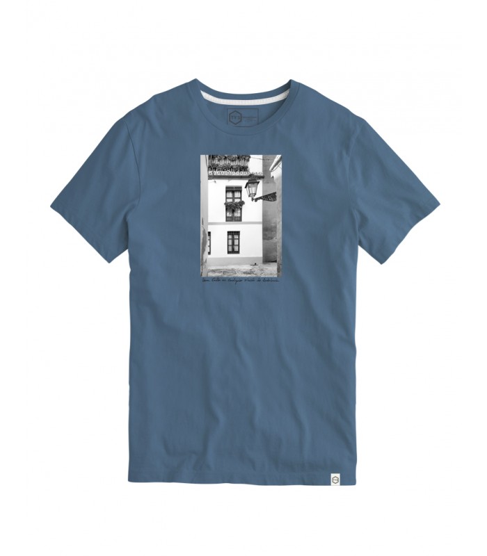 Camiseta Survenir Farola Azul Denim