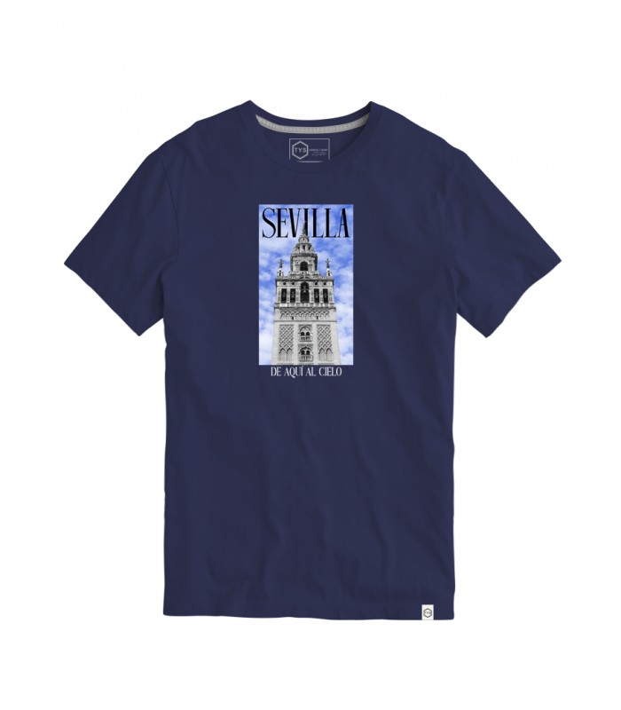 Camiseta Survenir Giralda Azul Marino