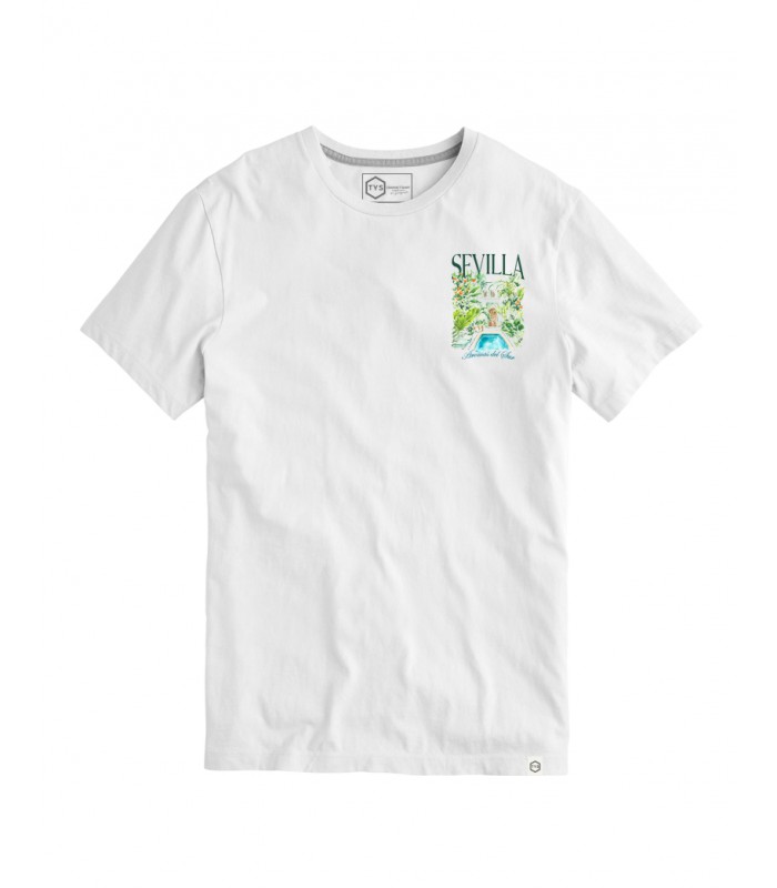 Camiseta Survenir Patio Blanco