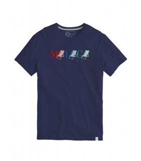 Camiseta Survenir Malaka Azul Marino