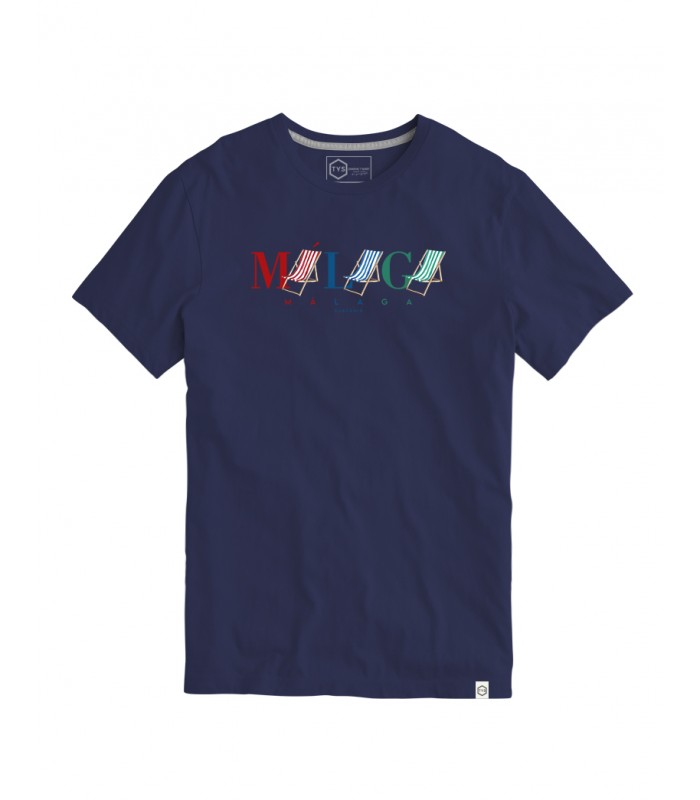 Camiseta Survenir Malaka Azul Marino