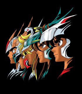 Camiseta original Caballeros del Zodiaco Saint Seiya Manga TYS