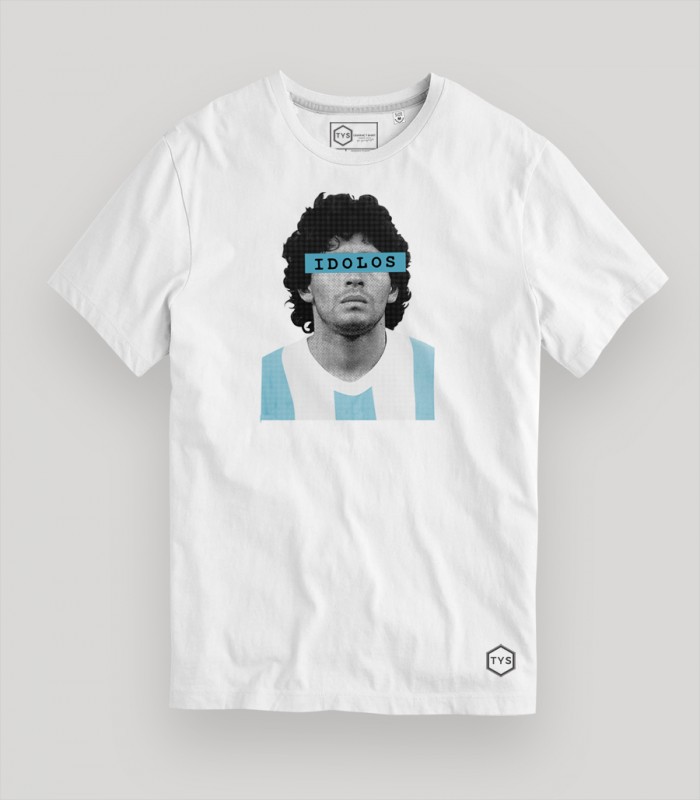 Camiseta manga corta TYS idolos Diego Maradona