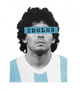 Camiseta manga corta TYS idolos Diego Maradona