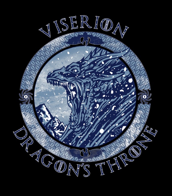 Camiseta manga corta TYS juego de Tronos Casa de Dragones