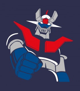 Camiseta Puños Fuera Mazinger Z