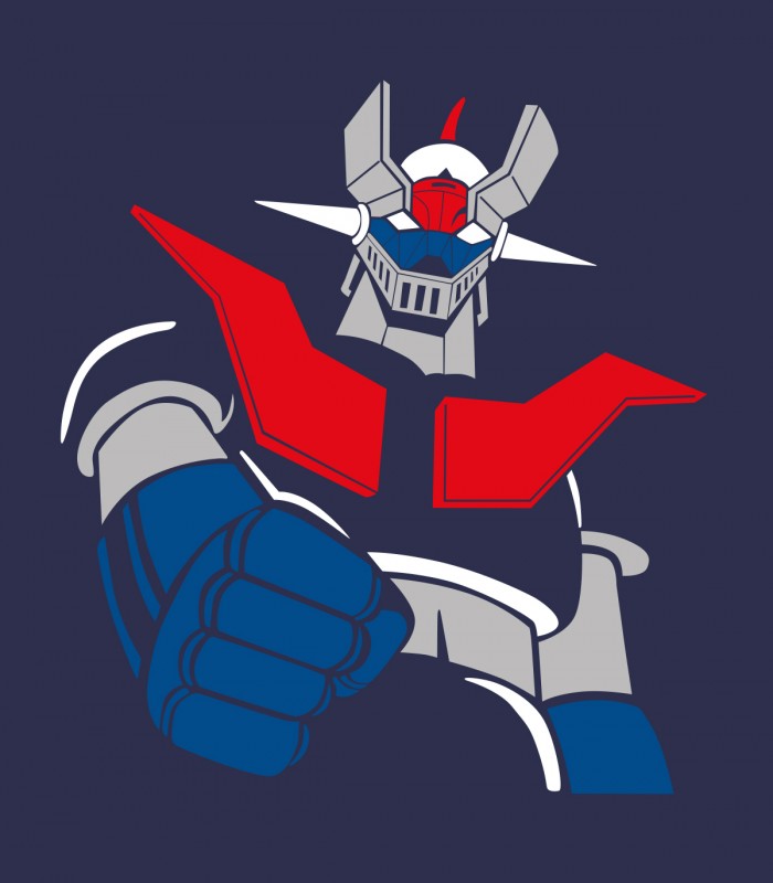 Camiseta Puños Fuera Mazinger Z