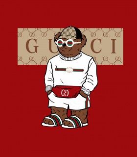 Camiseta TYS Oso Gucci Bear Sport Fake