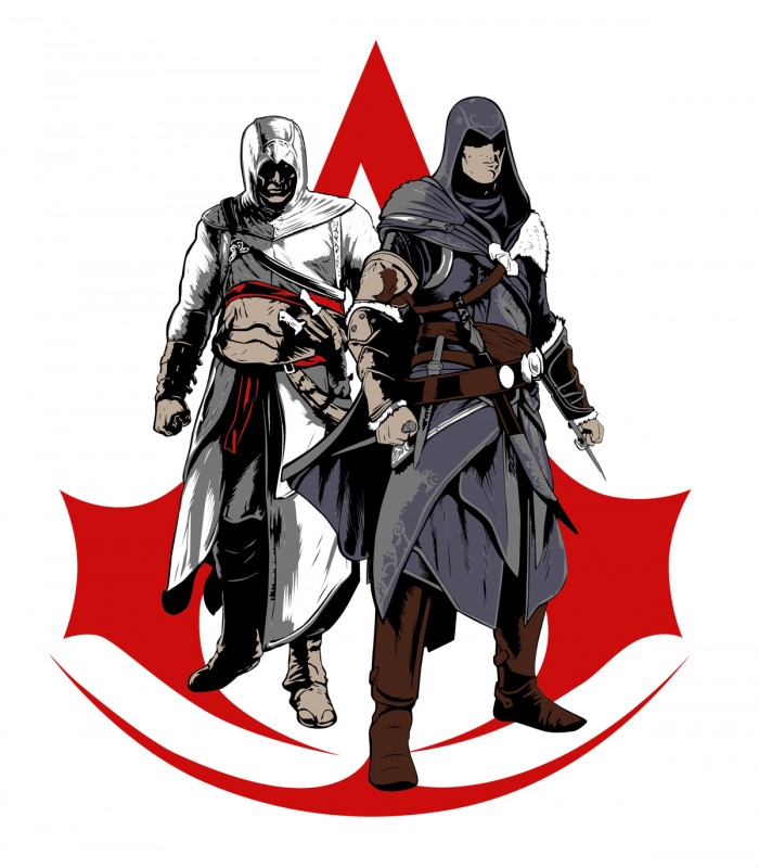 Camiseta manga corta TYS Assassins Creed Videojuego