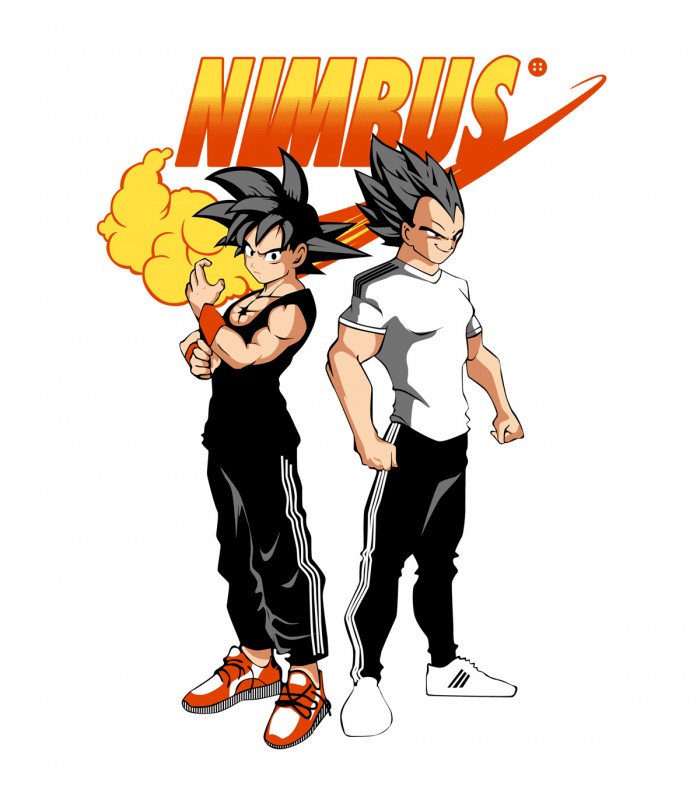 Camiseta TYS manga corta Dragon Ball Nimbus Fake Nike