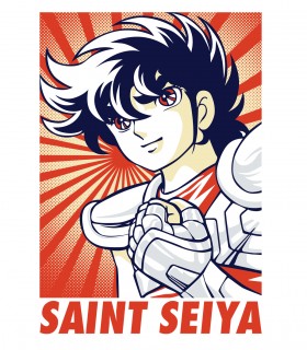 Camiseta original Caballeros del Zodiaco Saint Seiya Manga TYS