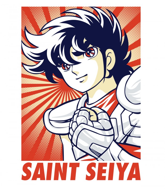 Camiseta original Caballeros del Zodiaco Saint Seiya Manga TYS