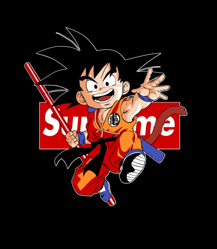Camiseta TYS Son Goku Dragon Ball Supreme negro
