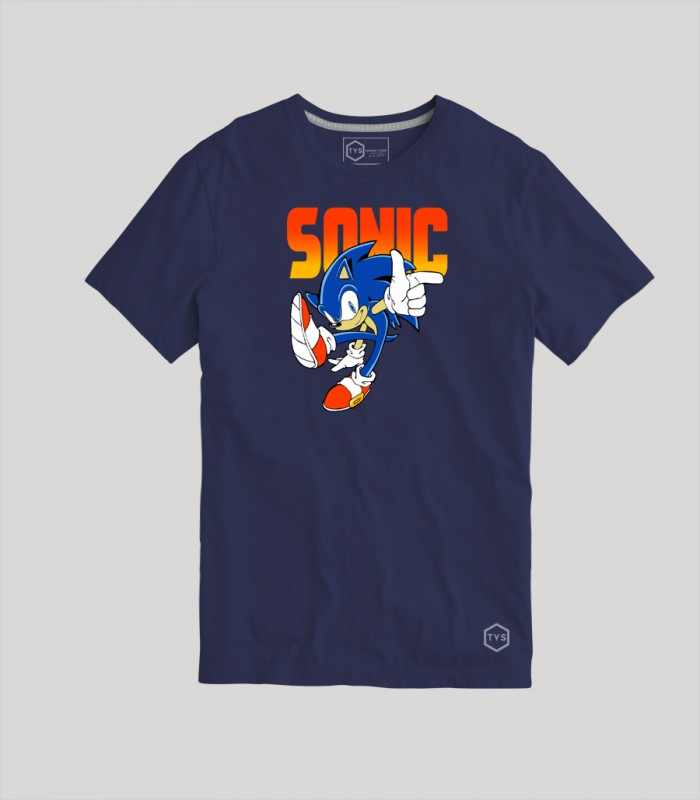 Camiseta manga corta tys Sonic The Hedgehog videojuego