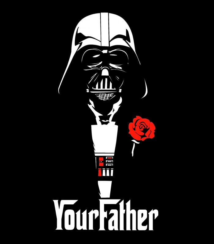 Camiseta TYS Star Wars Darth Vader el padrino Your Father