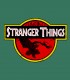 Camiseta TYS de Stranger Thing y Parque Jurásico Jurassic Park Serie de TV Película